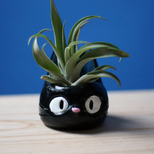 Black Cat Mini Planter