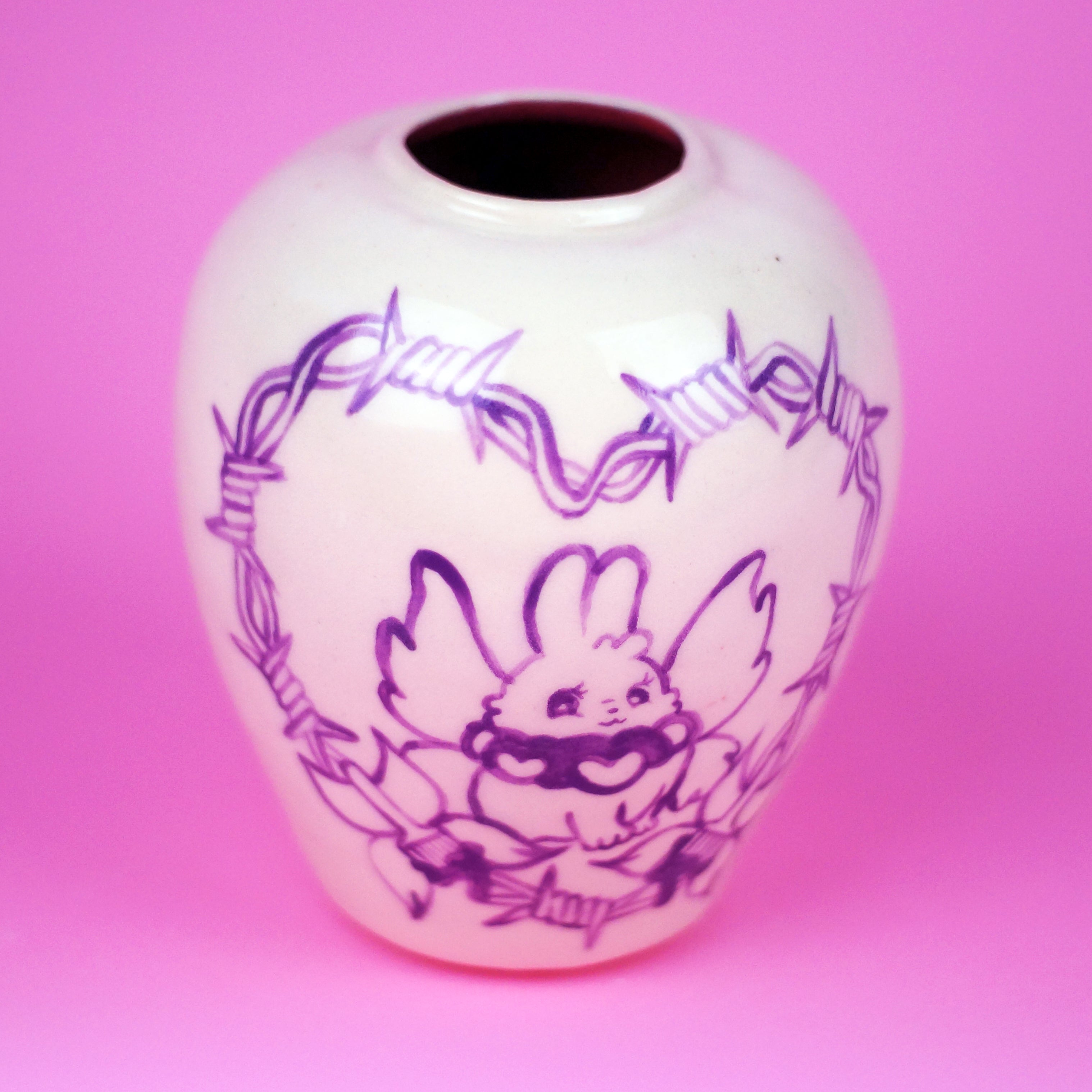 Faerie Bunny Vase
